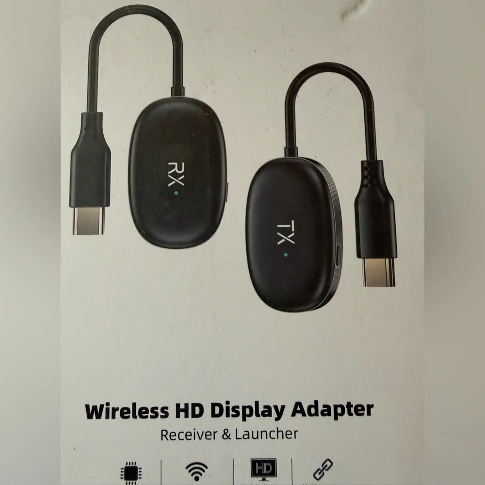 New Wireless HD Display Adapter - Black